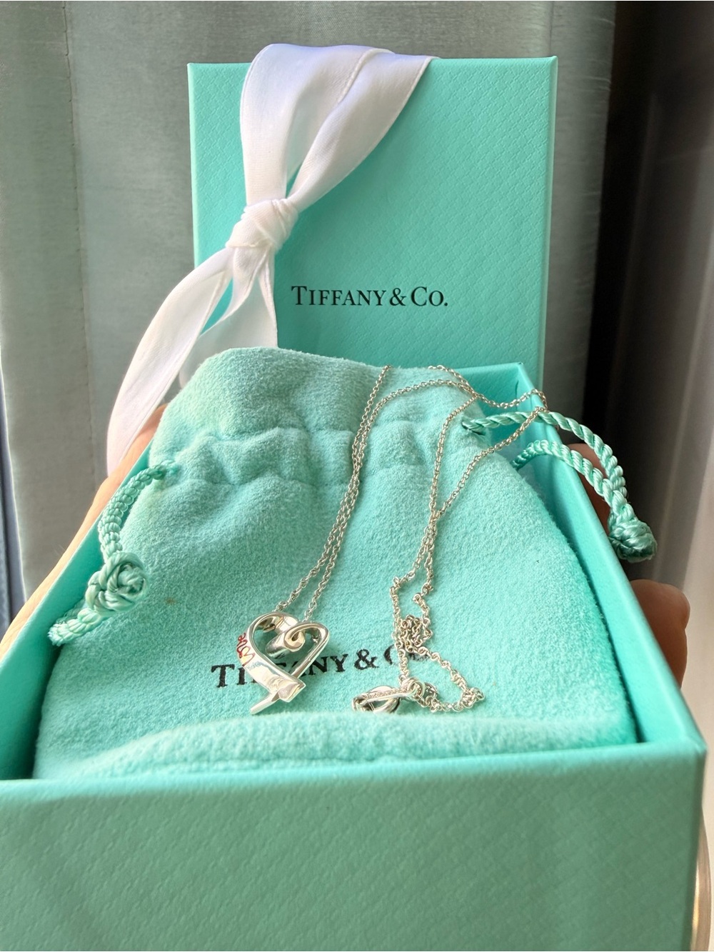 ✨ Tiffany & Co. Loving Heart “Graffiti Love” Necklace ❤️✨ Mothers Day!